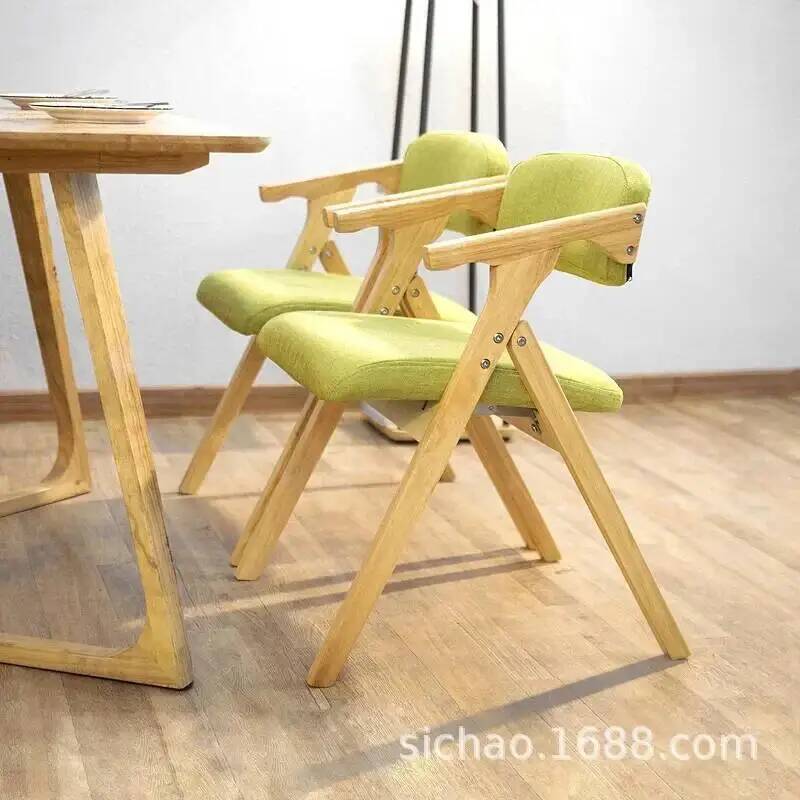 Home Barcelona - Chaise pliante chaise pliante bois accoudoir