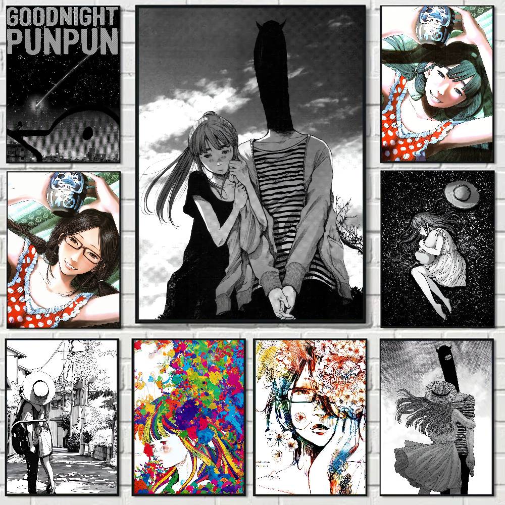 Home Bar And Theater - Affiche d'Anime Goodnight Punpun, Décoration Murale