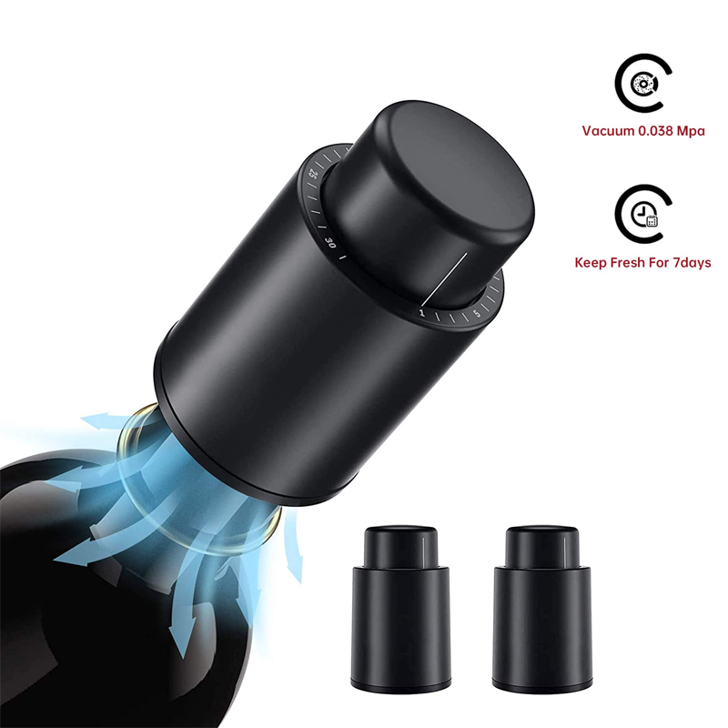 Wine Preservation Pump - LMETJMA bouchons de bouteille de vin