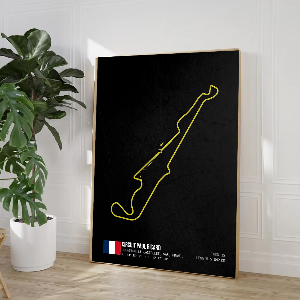 Affiche de piste de Circuits d - Home Barcelona avis et prix