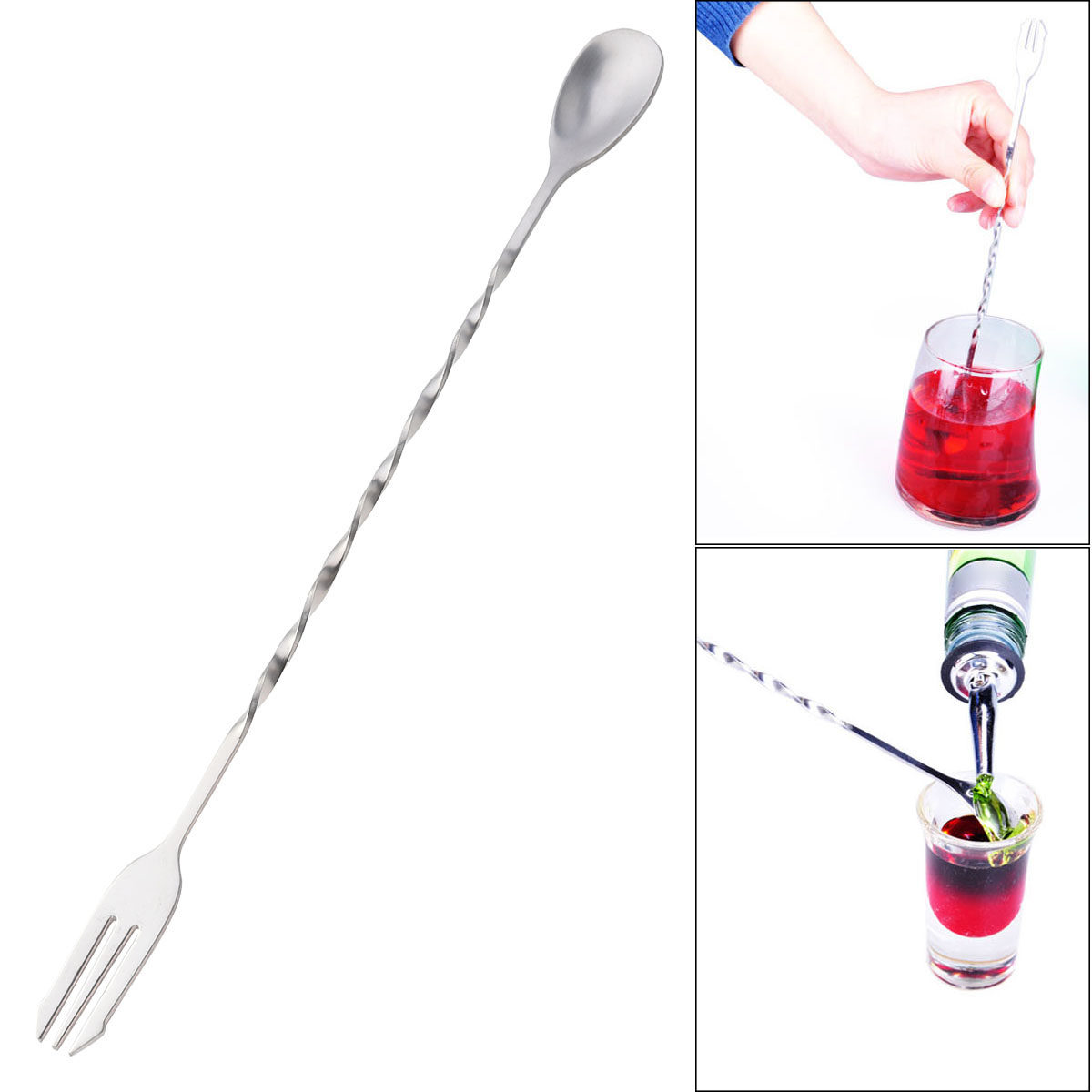 Fourchette-mélangeur torsadée  - Bar Spoon Twisted avis et prix