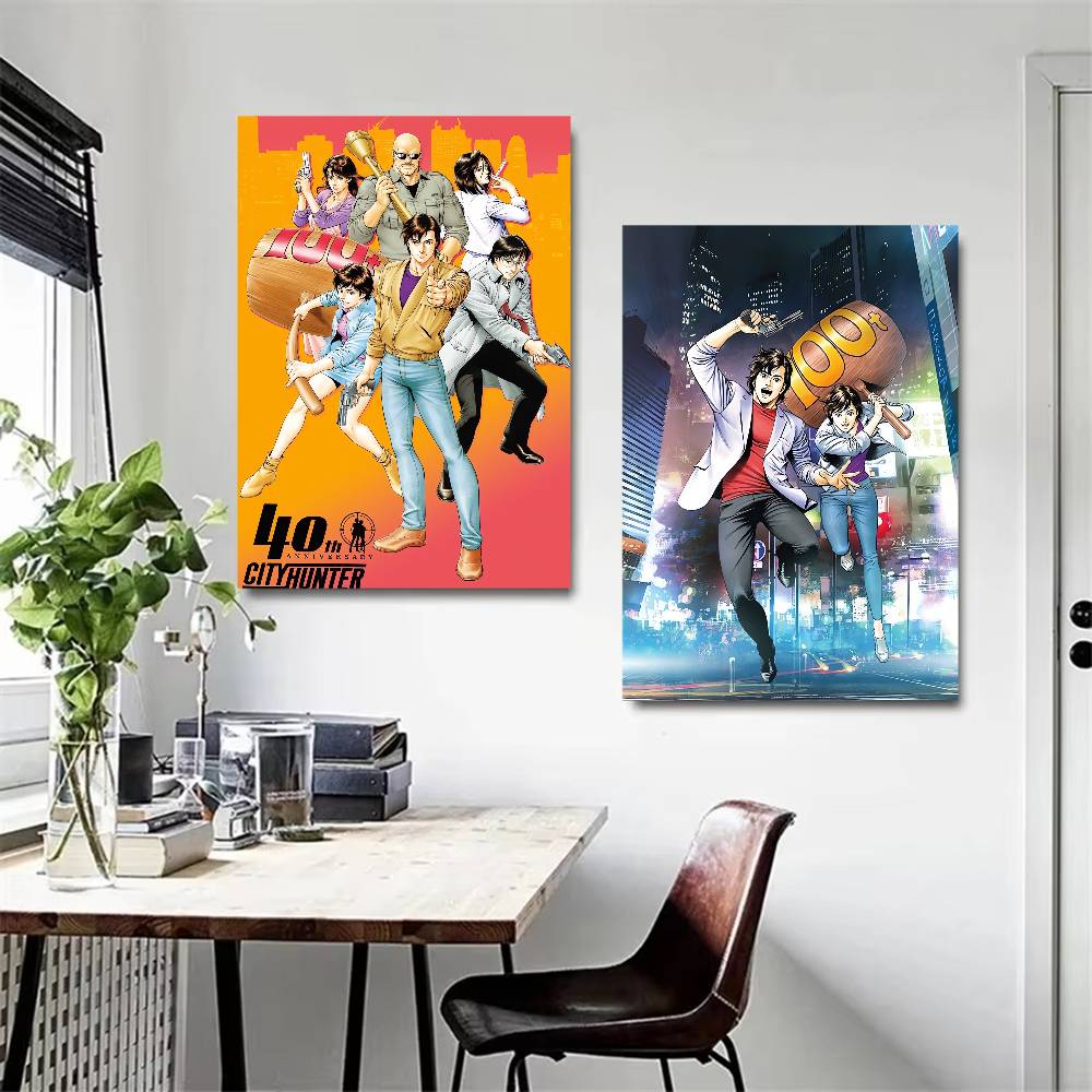 Affiche murale Anime City Hunt - Home Bar And Theater avis et prix