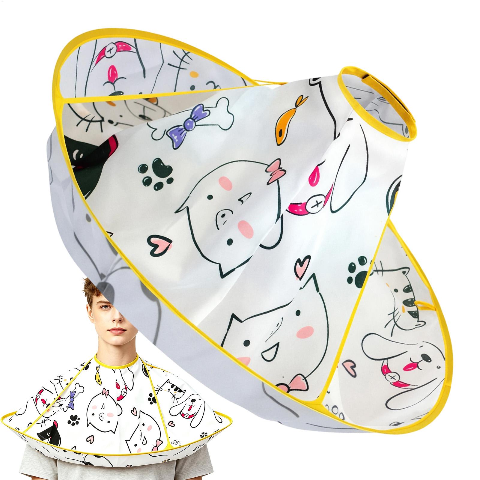Cape de coiffure pliable et im - Home Barber avis et prix