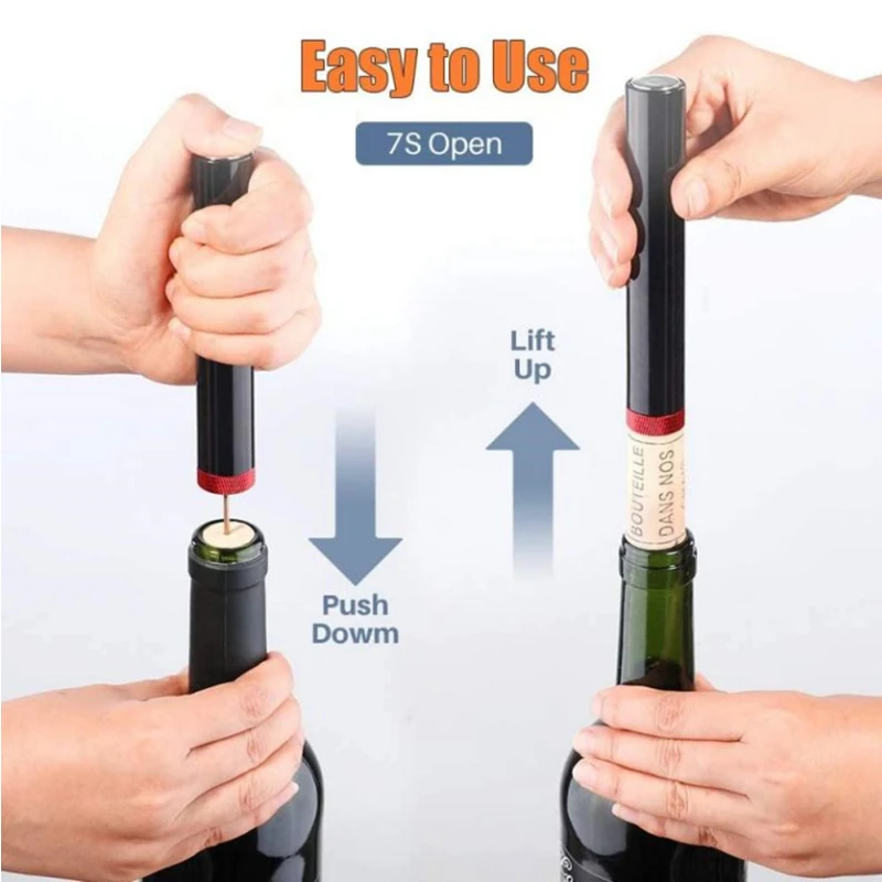 Ouvre-bouteille à pompe à air  - Wine Preservation Pump avis et prix