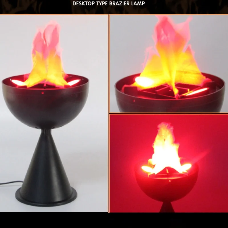 Lampe à flamme 3D simulée, déc - Home Bar Signs avis et prix