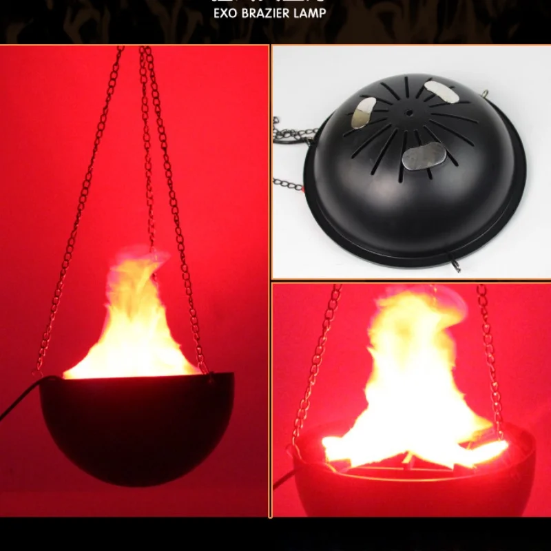 Lampe à flamme 3D simulée, déc - Home Bar Signs avis et prix