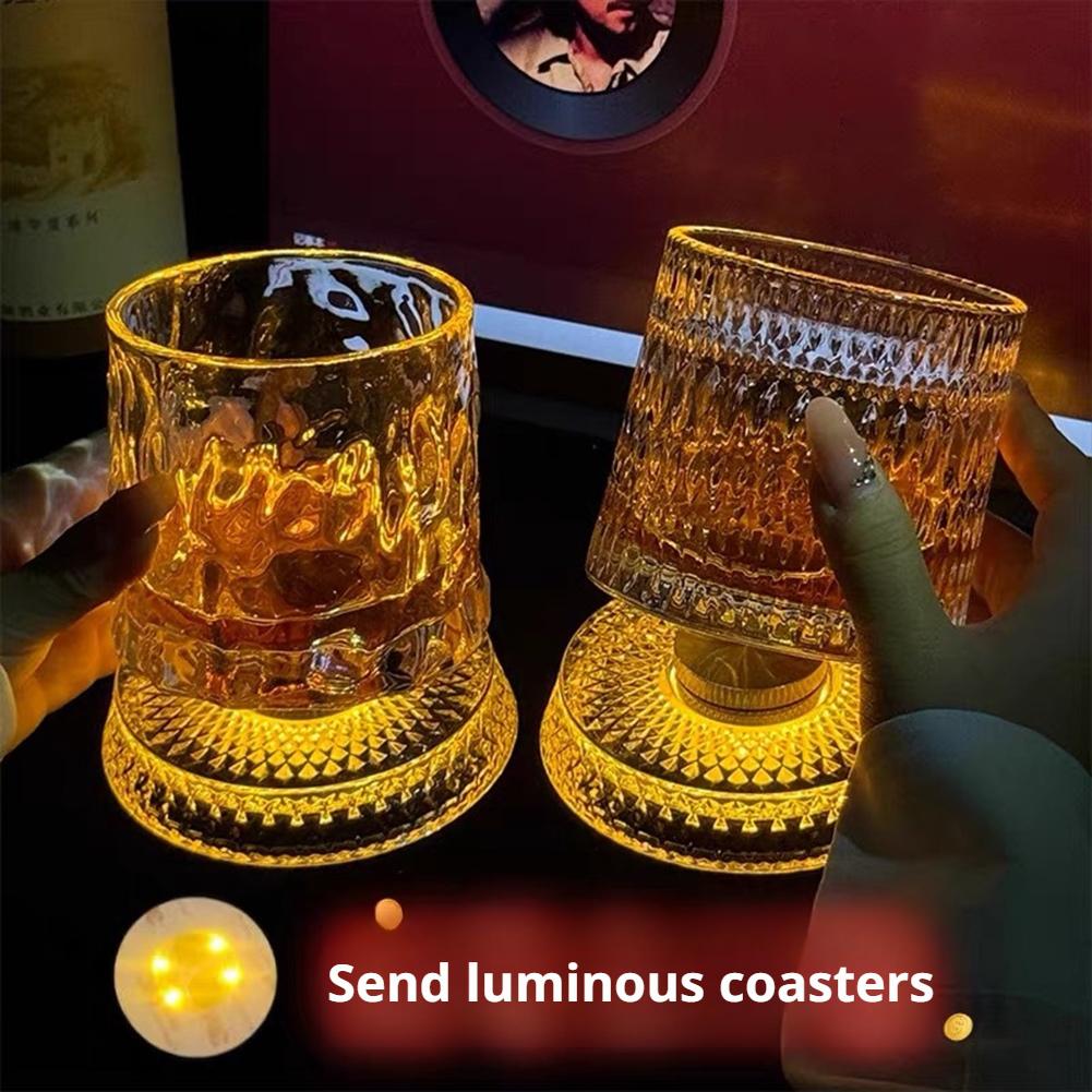 Verres à whisky rotatifs avec  - Highball Glass Set avis et prix