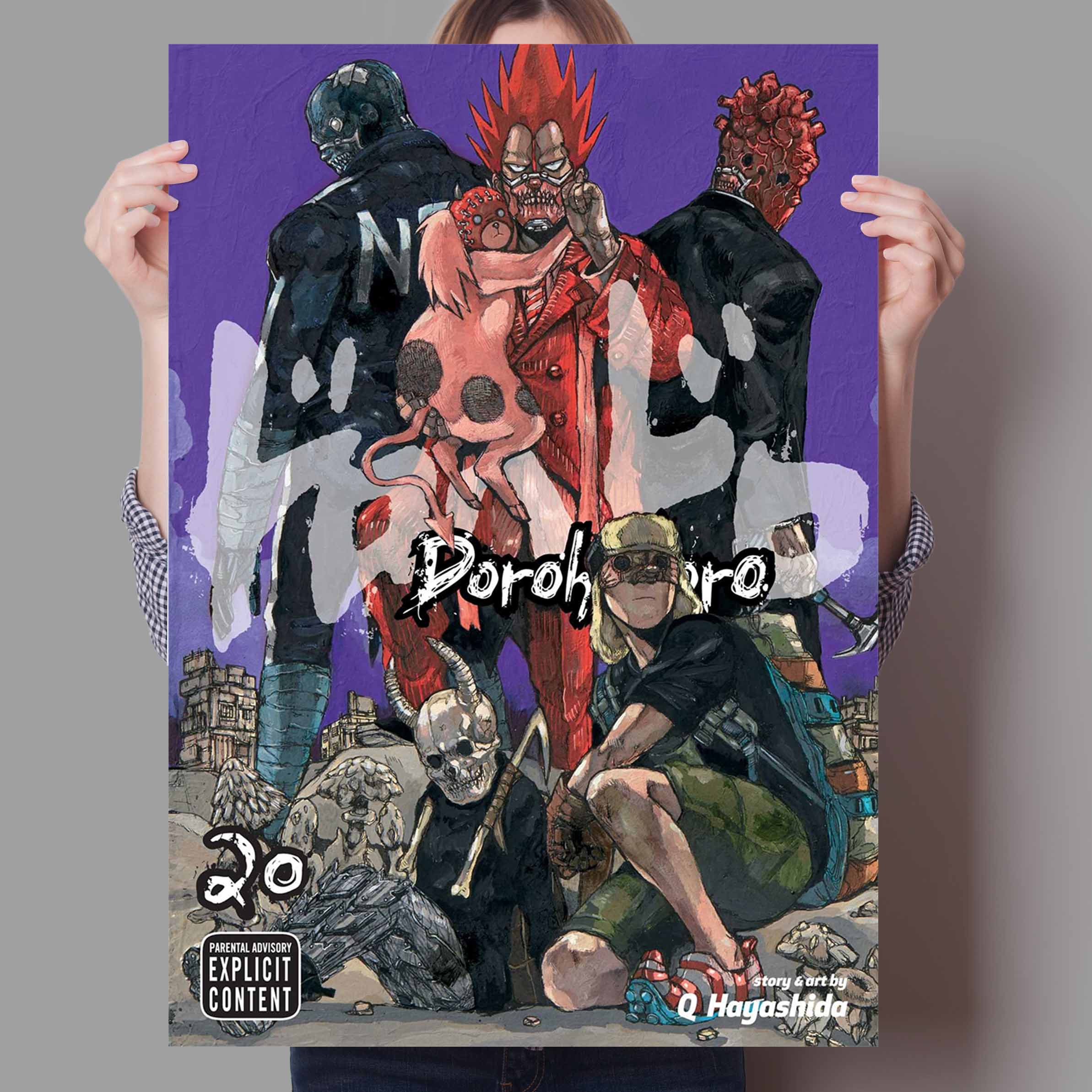 Affiche Vintage Dorohedoro pou - Home Bar Lounge avis et prix