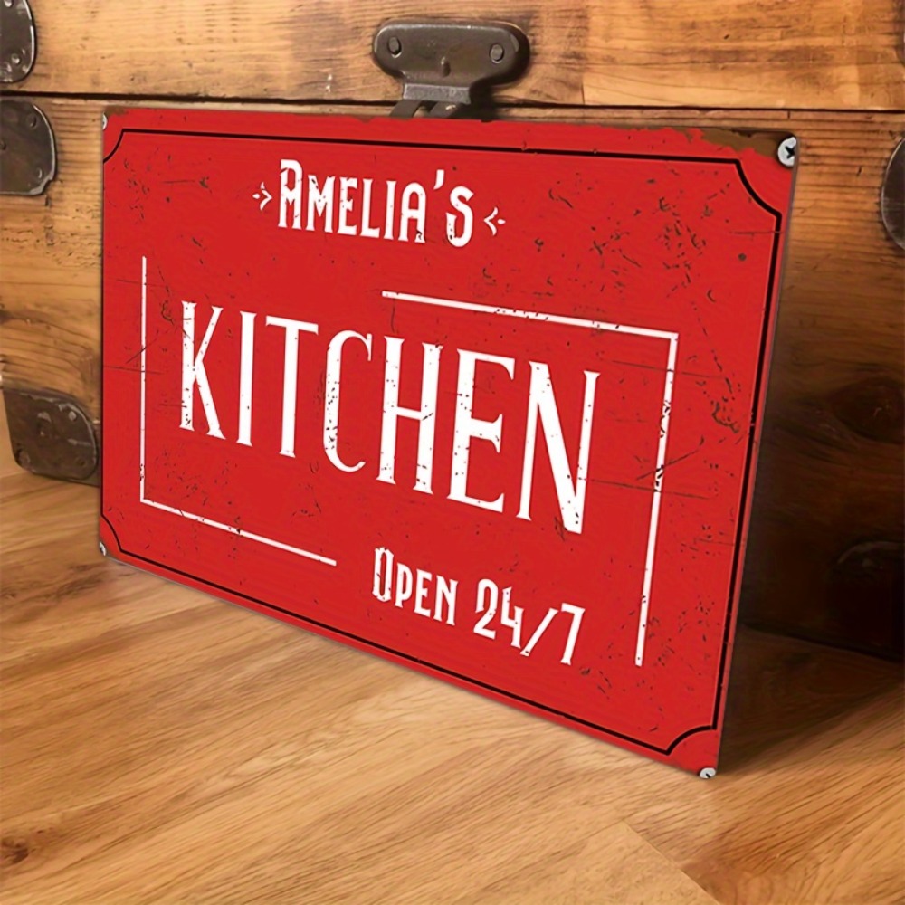 Panneau mural de cuisine perso - Home Bar Signs avis et prix