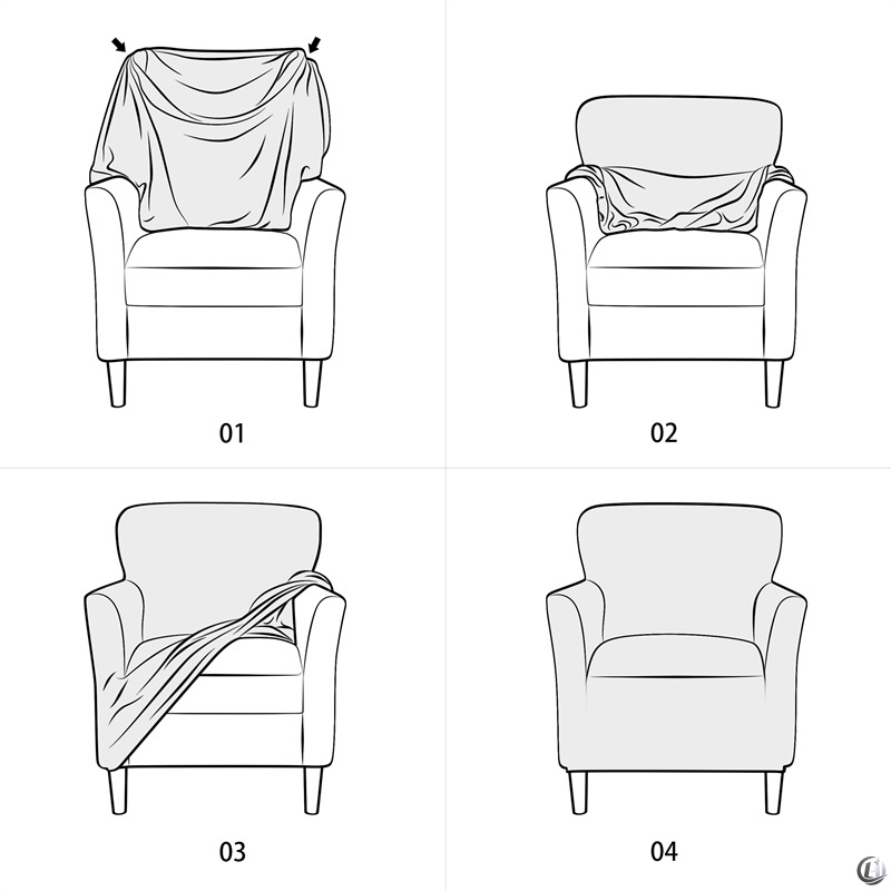 1 pièce Housse de canapé et de - Home Bar Seating avis et prix