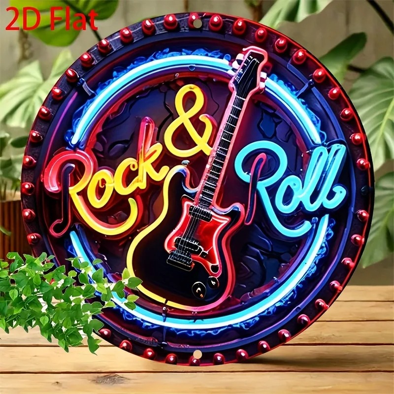 Enseigne au néon vintage rock, - Home Bar Accessories avis et prix