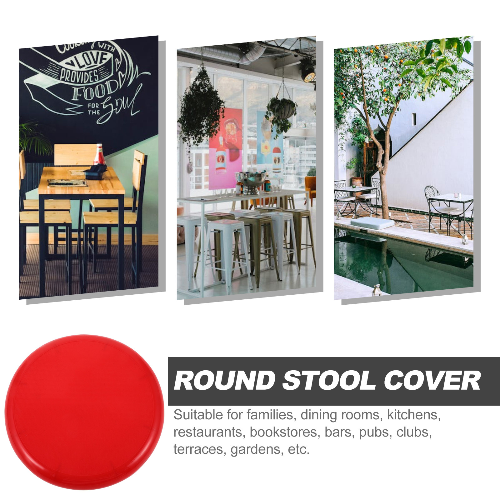 Siège de remplacement rond pou - Home Bar Seating avis et prix